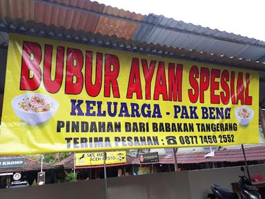 BUBUR AYAM SPESIAL KELUARGA PAK BENG