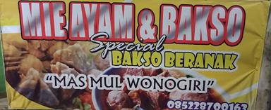 MIE AYAM BAKSO BERANAK MAS MUL WONOGIRI