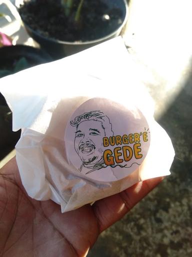 BURGER'E GEDE