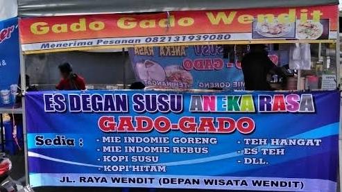 GADO-GADO & ES DEGAN SUSU ANEKA RASA