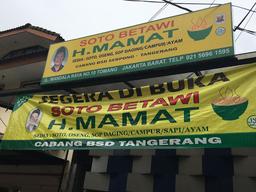 Photo's Soto Betawi Haji Mamat