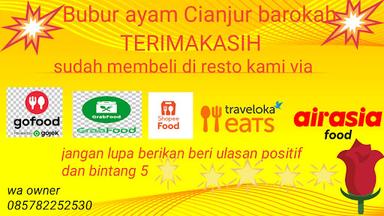 BUBUR AYAM CIANJUR BAROKAH