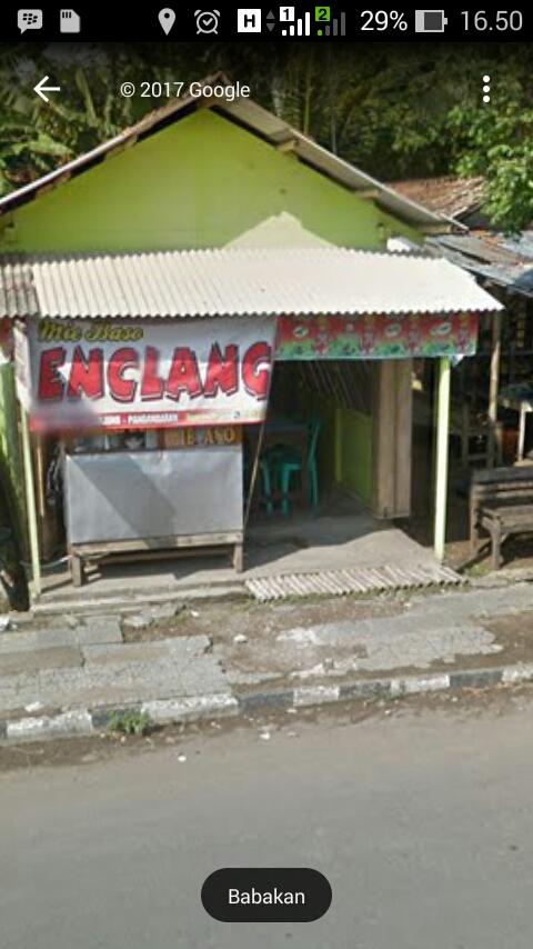 MIE BAKSO ENCLANG