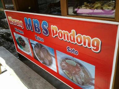 WARUNG BAKSO, MI AYAM, & SOTO MBS PONDONG