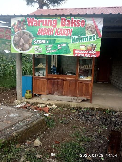 WARUNG BAKSO MBAH KARDI