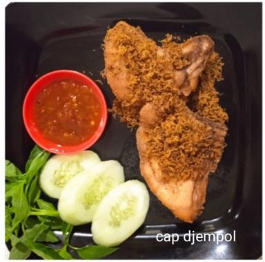 AYAM KREMES AYAM BAKAR CAP DJEMPOL