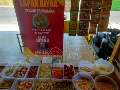 LAPAK AIYRA (SEBLAK PRASMANAN DAN TEH JUMBO)