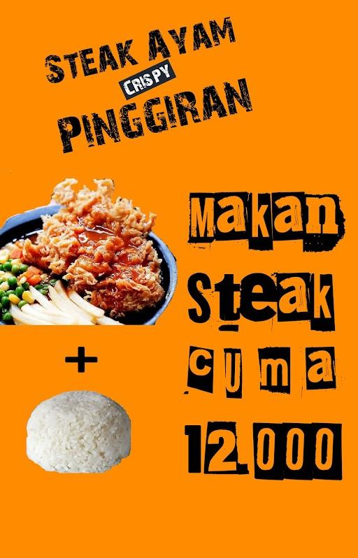 STEAK AYAM PINGGIRAN