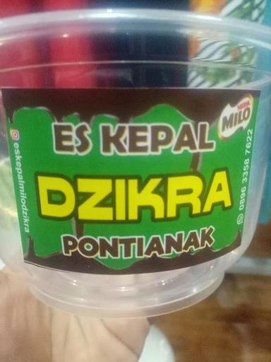 ES KEPAL MILO DZIKRA PONTIANAK