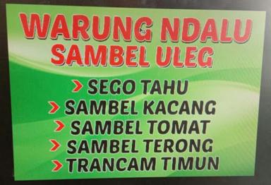 WARUNG SEGO TAHU NDALU