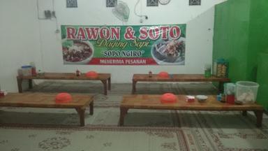 RAWON DAN SOTO SOPO NGIRO