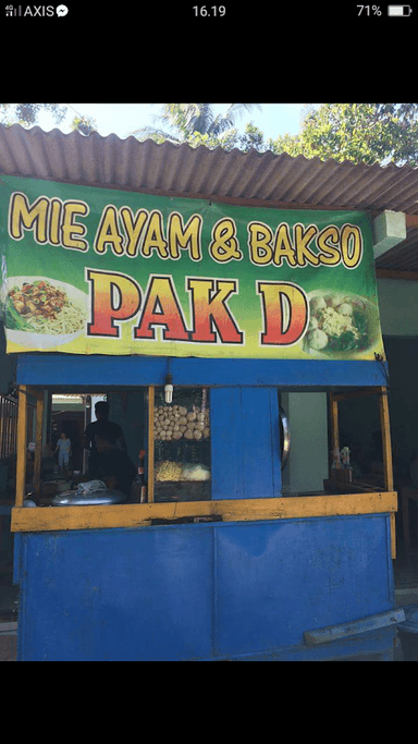 MIE AYAM BAKSO PAK DE