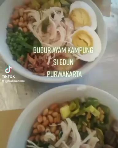 BUBUR AYAM KAMPUNG SI EDUN