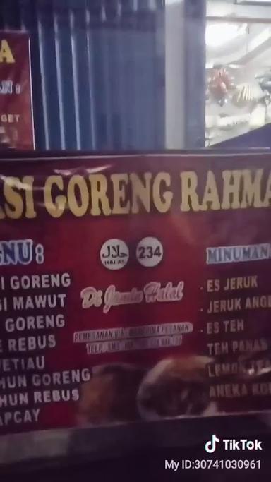 NASI GORENG RAHMA 234