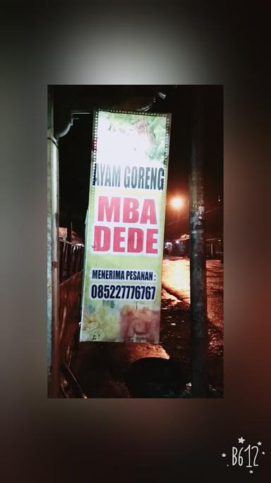 AYAM GORENG MBA DEDE