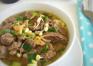 SOTO AYAM DAN DAGING BOBOSAN