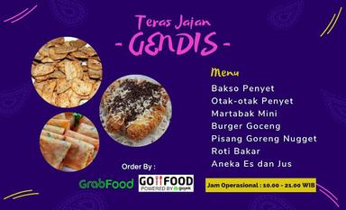 TERAS JAJAN GENDIS