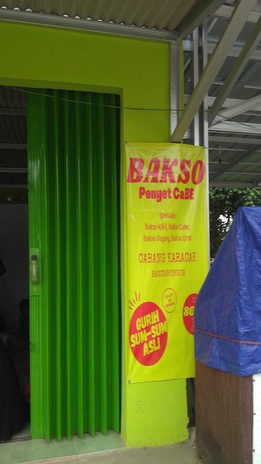 BAKSO PENYET CABE KARACAK