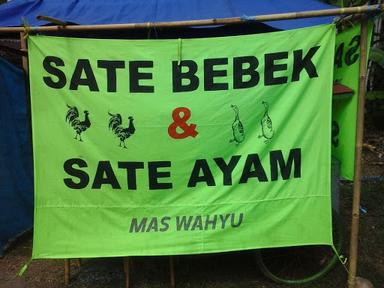 SATE AYAM & BEBEK MAS WAHYU