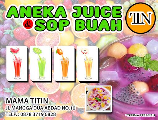 JUS DAN SOP BUAH MAMA TITIN