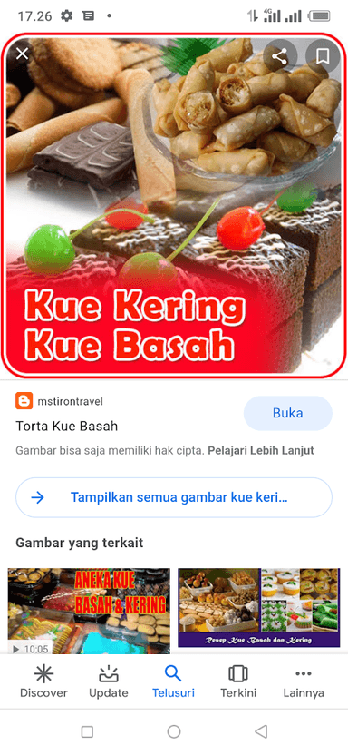 ALAM KUE KERING DAN BASAH