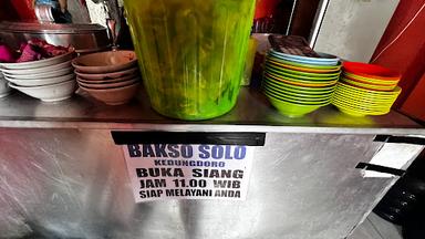 BAKSO SOLO KEDUNGDORO