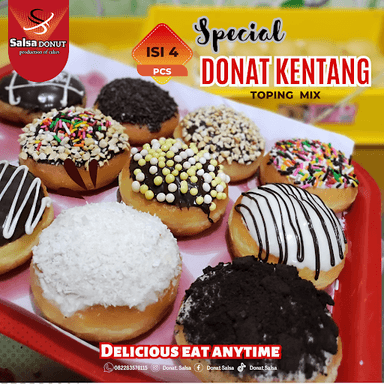 DAPUR SALSA - DONAT KENTANG