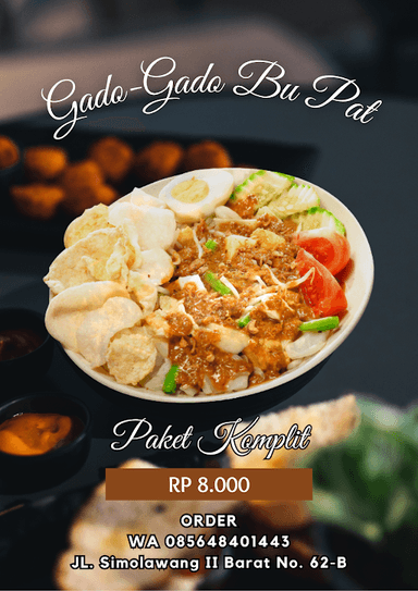 GADO-GADO BU PAT SIMOLAWANG SURABAYA