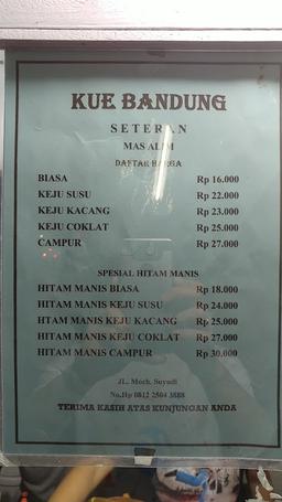 Photo's Martabak Kue Bandung Seteran Mas Alim