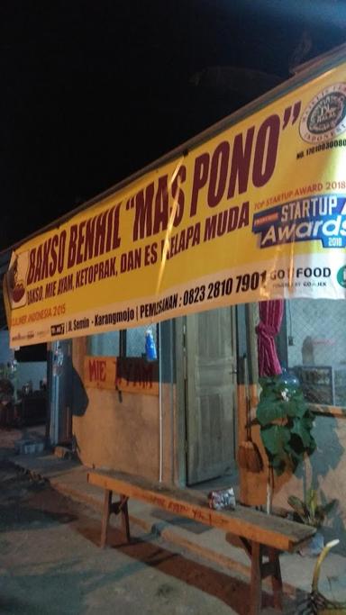 BAKSO BENHIL MAS PONO