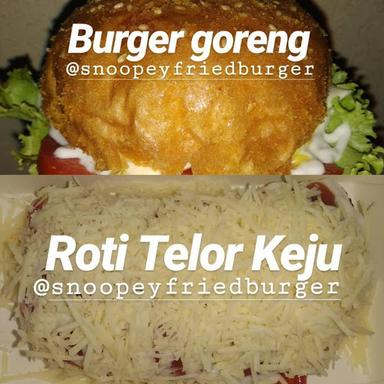 BURGER GORENG SNOOPEY & AYAM GORENG SERUNDENG SOPINAH