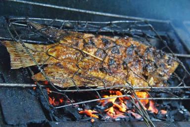 IKAN BAKAR DAN SATE GURITA