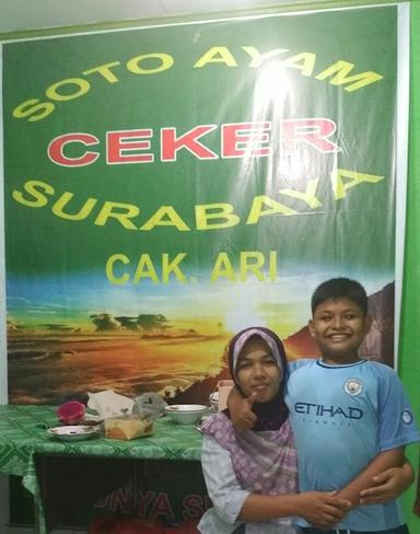 SOTO AYAM CEKER SURABAYA CAK ARI