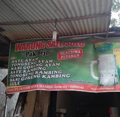 WARUNG SATE SOLO PAK BEJO SUKARAGAM