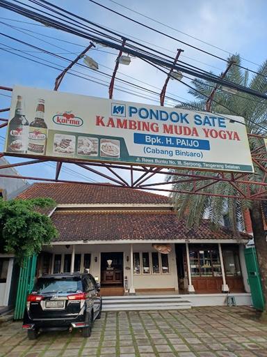 PONDOK SATE KAMBING MUDA JOGJA H. PAIJO