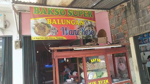 BAKSO SUPER BALUNGAN WANI ROSO ( BANG TOYIB )