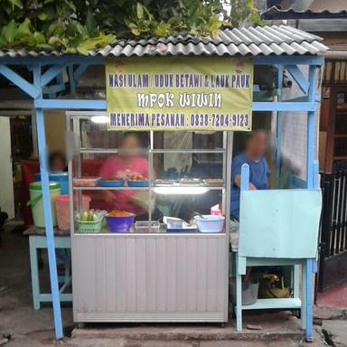 NASI ULAM/UDUK BETAWI DAN LAUK PAUK MPOK WIWIN