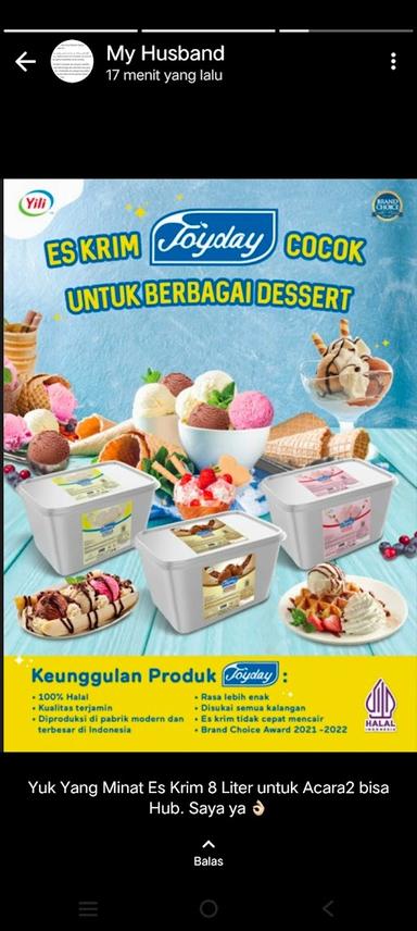 DISTRIBUTOR ES CREAM LITERAN BURANGKENG