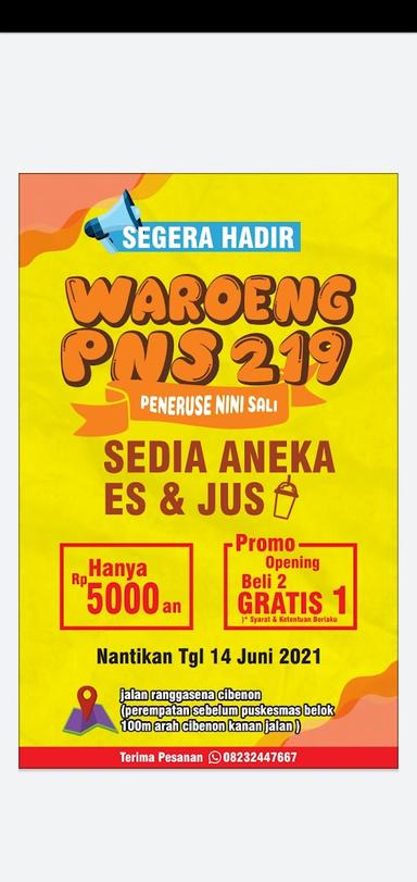 WAROENG PNS219