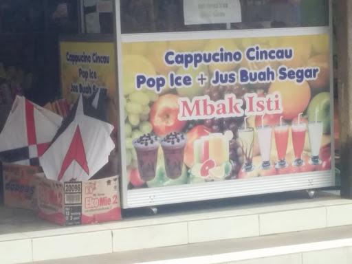 CAPPUCINO CINCAU POP ICE + JUS BUAH SEGAR MBAK ISTI