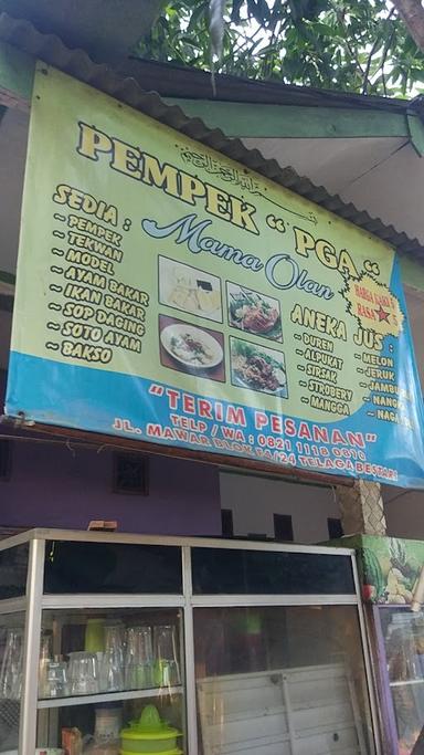 PEMPEK PGA, MAMA OLAN