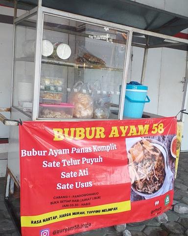 BUBUR AYAM 58 JOGJA - BAKWAN GORENG 58 A LA PONTIANAK- KOPI WALIK