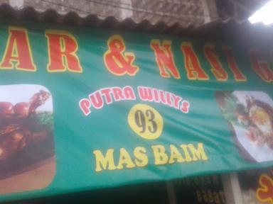 AYAM BAKAR DAN NASI GORENG PUTRA WILLYS 93 MAS BAIM