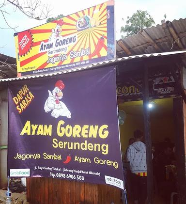 AYAM GORENG SERUNDENG DAPUR SARASA