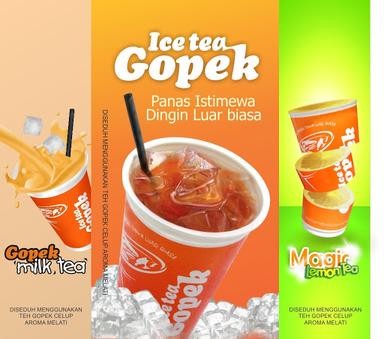 ICE TEA GOPEK ISTANA BEC