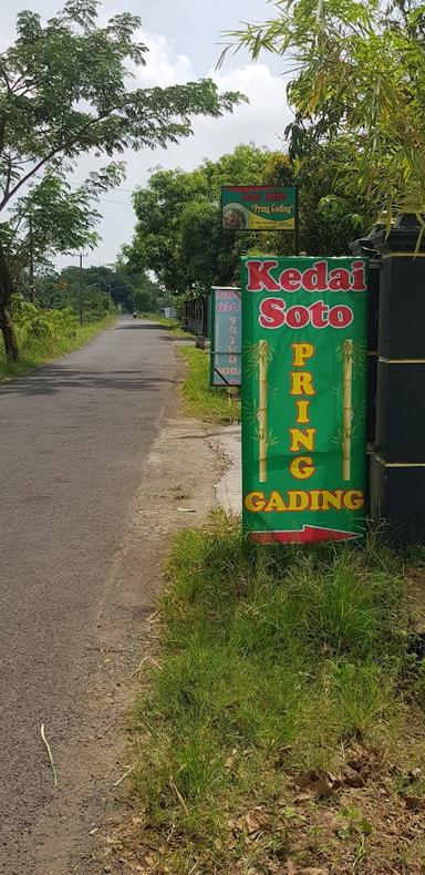 KEDAI SOTO PRING GADING