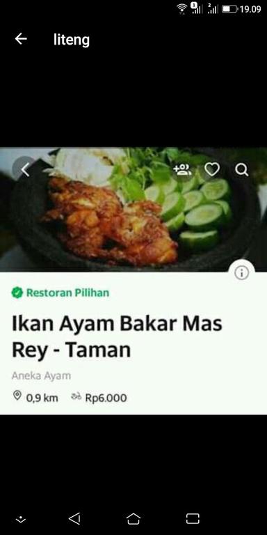 IKAN & AYAM BAKAR MAS REY