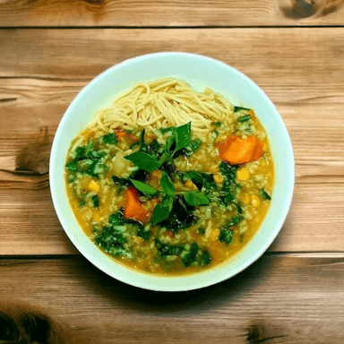 BUBUR TINUTUAN, MIE CAKALANG DAN MIEDAL BY DINI