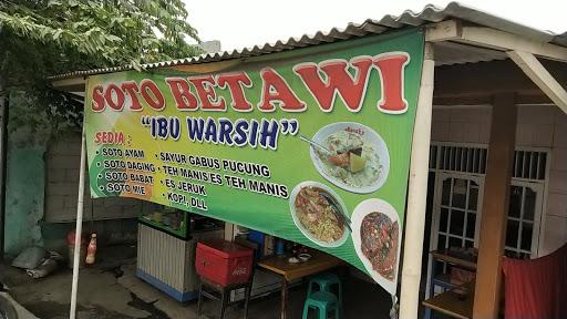 RUMAH MAKAN IBU WARSIH SOTO BETAWI, DAGING, BABAT.