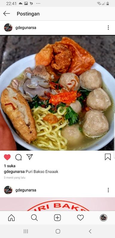 PURI BAKSO ENAAAK